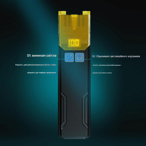 Велофара мощная Q03L, 800LM, Li-Ion аккумулятор, ЗУ Type-C, индикация заряда