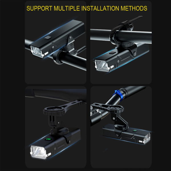 Велосипедна Фара Q06 5 Режимів 310LM Li-Ion Акумулятор Type-C Велосипедна Фара Q06 5 Режимів 310LM Li-Ion Акумулятор Type-C