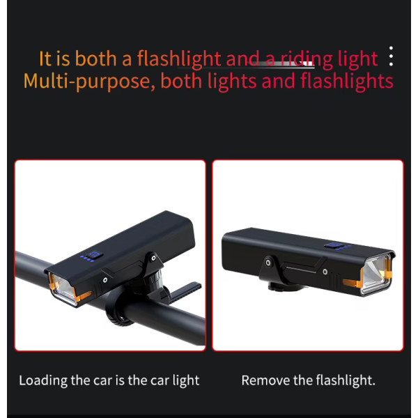 Велосипедна Фара Q06 5 Режимів 310LM Li-Ion Акумулятор Type-C Велосипедна Фара Q06 5 Режимів 310LM Li-Ion Акумулятор Type-C