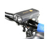 Велофара BC25S, 300LM, Waterproof, Power Bank, Li-Ion аккумулятор, ЗУ Type-C, индикация заряда