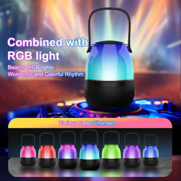 Bluetooth-Колонка с RGB Подсветкой XM-A68 Микрофон Bluetooth-Колонка с RGB Подсветкой XM-A68 Микрофон