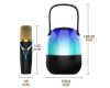 Bluetooth-Колонка с RGB Подсветкой XM-A68 Микрофон Bluetooth-Колонка с RGB Подсветкой XM-A68 Микрофон