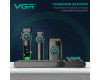 Комплект VGR STEPLERSS PRO 3 IN 1 BLACK, машинка для стрижки (Clipper), триммер, электробритва