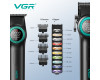 Комплект VGR STEPLERSS PRO 3 IN 1 BLACK, машинка для стрижки (Clipper), триммер, электробритва