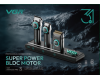 Комплект VGR STEPLERSS PRO 3 IN 1 BLACK, машинка для стрижки (Clipper), триммер, электробритва