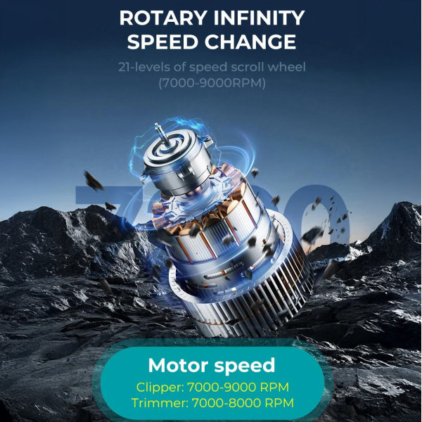 Комплект VGR 2 в 1 V-885 S2 GOLD, акумуляторная машинка для стрижки (clipper) и триммер