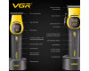 Комплект VGR 2 в 1 V-885 S2 GOLD, акумуляторная машинка для стрижки (clipper) и триммер
