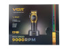 Акумуляторная машинка для стрижки (clipper) VGR V-886C GOLD, LED display, 9000RPM