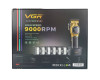 Акумуляторная машинка для стрижки (clipper) VGR V-886C GOLD, LED display, 9000RPM