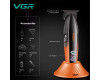 Триммер VGR V-889T, 3 насадки, LED display, 9000RPM