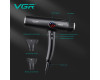Фен професійний VGR V-469, 4 рівні обдування, 4 рівні температури, 2 насадки, 2400 Вт