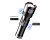 Ліхтар NIGHT VISION FLUORESCENCE C203-1 WHITE LASER LED GT-50W, 4x18650, power bank, ЗУ Type-C, zoom
