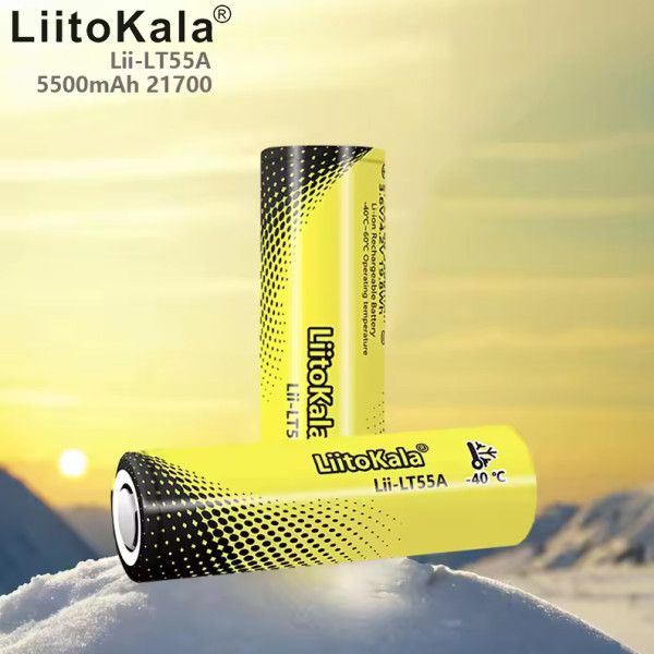 Акумулятор 21700, LiitoKala LT55, 5500mAh, ОРИГІНАЛ