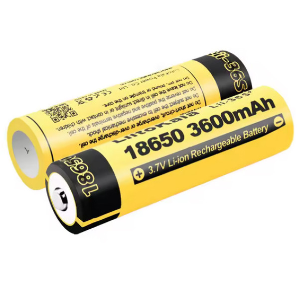 Акумулятор 18650, LiitoKala 36S-JT, 3600mAh, ОРІГІНАЛ
