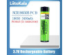 Акумулятор 18650, LiitoKala NCR 34B-PCB, 3400mAh, З ЗАХИСТОМ, ОРИГІНАЛ