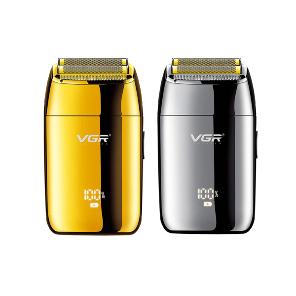 Електробритва VGR V-399 Шейвер GOLD Вологозахисна Додаткова Насадка LED Display Металева Електробритва VGR V-399 Шейвер GOLD Вологозахисна Додаткова Насадка LED Display Металева