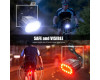 Велокомплект ZH-078-2LED ліхтар + STOP-14SMD, waterproof, Li-Ion акумулятор, ЗУ Type-C