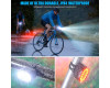 Велокомплект ZH-078-2LED ліхтар + STOP-14SMD, waterproof, Li-Ion акумулятор, ЗУ Type-C