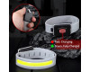 Світлодіодний LED браслет безпеки YD2307-COB(white+red), Waterproof, Li-Ion акумулятор., ЗУ Type-C