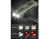 Велофара Z818-2x3W+COB(white+red), power bank, Li-Ion акум., ЗУType-C