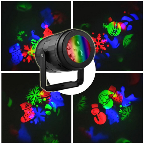 Світлодіодний Лазерний Проектор 886-4 Чотири Кольори Світлодіодний Лазерний Проектор 886-4 Чотири Кольори