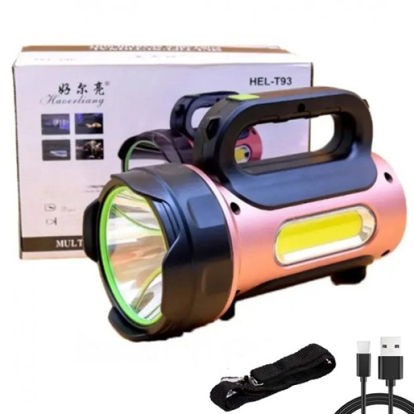 Ліхтар Портативний T93-LED+COB White+Red Power Bank Li-Ion Акумулятор Сонячна Батарея ЗУ microUSB Box Ліхтар Портативний T93-LED+COB White+Red Power Bank Li-Ion Акумулятор Сонячна Батарея ЗУ microUSB Box