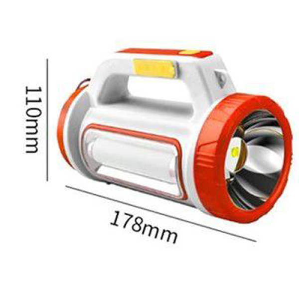 Ліхтар Портативний 5158-LED+COB Power Bank Li-Ion Акумулятор Сонячна Батарея ЗП microUSB Box