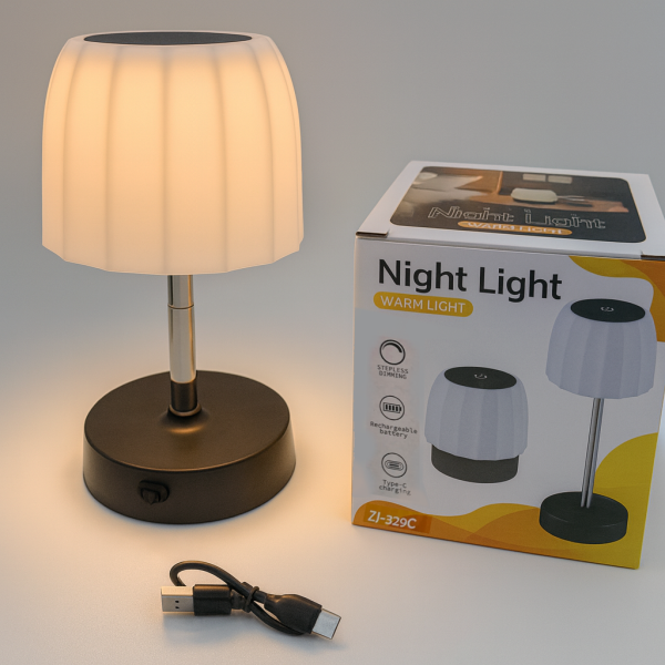 Ліхтар ручний для домашнього використання 329C-12SMD, 1x18650, ЗУ Type-C, Box