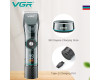 Акумуляторна Машинка Для Стрижки Clipper VGR V-256 6 Насадок LED Display Акумуляторна Машинка Для Стрижки Clipper VGR V-256 6 Насадок LED Display