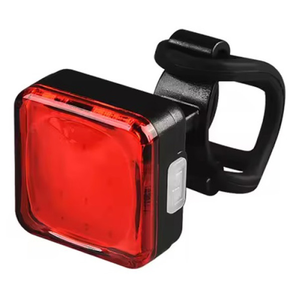 Велосипедна Стоп Мигалка Задня Baisk LED-USB C-Type MY-2107 Квадратна Червоне Світло