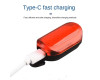 Велосипедна Стоп Мигалка Задня Baisk LED-USB C-Type MY-2106 Овальна Червоне Світло