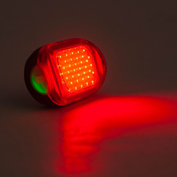 Велосипедна Стоп Мигалка Задня Baisk LED-USB C-Type MY-2106 Овальна Червоне Світло