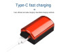 Велосипедна Стоп Мигалка Задня Baisk LED-USB C-Type MY-2105 Прямокутна Червоне Світло