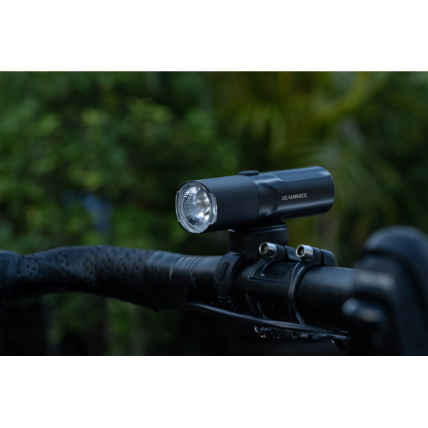 Велофара потужна LEADBIKE M02-OSRAM 400LM, 2000mAh, waterproof, children lock, Li-Ion акумулятор, ЗУ Type-C