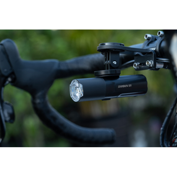 Велофара потужна LEADBIKE M02-OSRAM 400LM, 2000mAh, waterproof, children lock, Li-Ion акумулятор, ЗУ Type-C