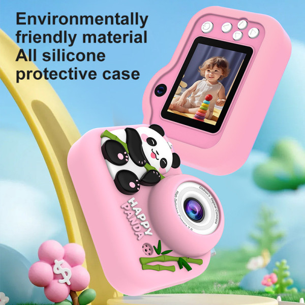 Фотоапарат дитячий M03, PINK PANDA