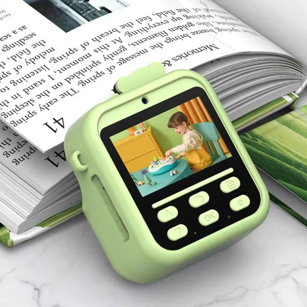 Фотоапарат дитячий миттєвого друку S11, GREEN PANDA