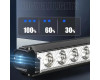 Велофара потужна FY-339B-5LED(white+yellow), Waterproof, Li-Ion акум., ЗУType-C