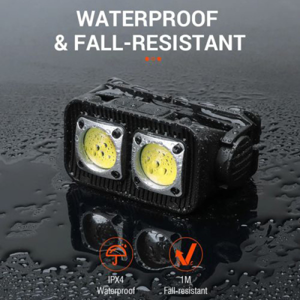 Ліхтар Налобний K372/L-31-2COB White+Red Motion Sensor Li-Ion Акумулятор Індикація Заряду ЗП Type-C Box Ліхтар Налобний K372/L-31-2COB White+Red Motion Sensor Li-Ion Акумулятор Індикація Заряду ЗП Type-C Box