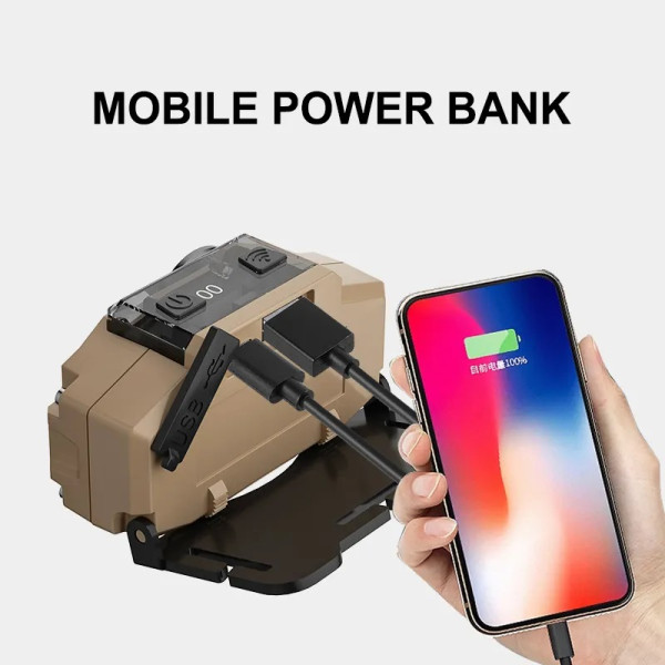 Ліхтар Налобний CH-8825-3P35+COB White+Yellow + RGB Motion Sensor Power Bank Li-Ion Акумулятор Індикація Заряду ЗП Type-C Box Ліхтар Налобний CH-8825-3P35+COB White+Yellow + RGB Motion Sensor Power Bank Li-Ion Акумулятор Індикація Заряду ЗП Type-C Box