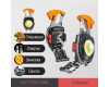 Ліхтар MULTIFUNCTIONAL W5147/LL-202-COB White+Yellow+Red Multitool Li-Ion Акумулятор Магніт Карабін Викрутка Запальничка Ліхтар MULTIFUNCTIONAL W5147/LL-202-COB White+Yellow+Red Multitool Li-Ion Акумулятор Магніт Карабін Викрутка Запальничка
