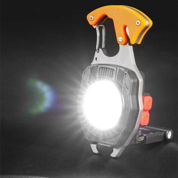 Ліхтар MULTIFUNCTIONAL W5147/LL-202-COB White+Yellow+Red Multitool Li-Ion Акумулятор Магніт Карабін Викрутка Запальничка Ліхтар MULTIFUNCTIONAL W5147/LL-202-COB White+Yellow+Red Multitool Li-Ion Акумулятор Магніт Карабін Викрутка Запальничка