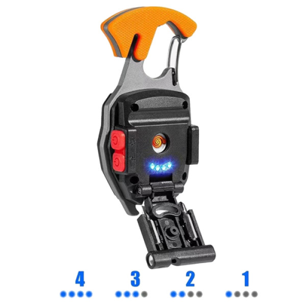 Ліхтар MULTIFUNCTIONAL W5147/LL-202-COB White+Yellow+Red Multitool Li-Ion Акумулятор Магніт Карабін Викрутка Запальничка Ліхтар MULTIFUNCTIONAL W5147/LL-202-COB White+Yellow+Red Multitool Li-Ion Акумулятор Магніт Карабін Викрутка Запальничка
