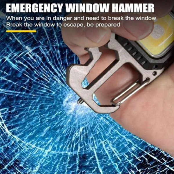 Ліхтар MULTIFUNCTIONAL 5138/KL-535-COB ULTRA White+Yellow+Red Multitool Li-Ion Акумулятор Магніт Карабін Викрутка ЗП Type-C Ліхтар MULTIFUNCTIONAL 5138/KL-535-COB ULTRA White+Yellow+Red Multitool Li-Ion Акумулятор Магніт Карабін Викрутка ЗП Type-C