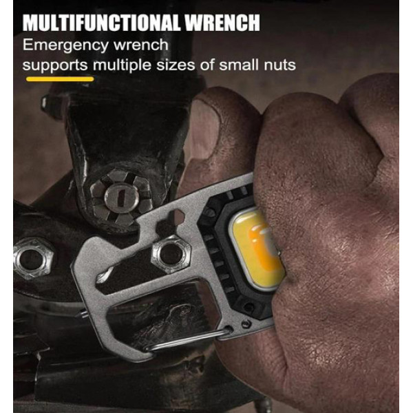 Ліхтар MULTIFUNCTIONAL 5138/KL-535-COB ULTRA White+Yellow+Red Multitool Li-Ion Акумулятор Магніт Карабін Викрутка ЗП Type-C Ліхтар MULTIFUNCTIONAL 5138/KL-535-COB ULTRA White+Yellow+Red Multitool Li-Ion Акумулятор Магніт Карабін Викрутка ЗП Type-C