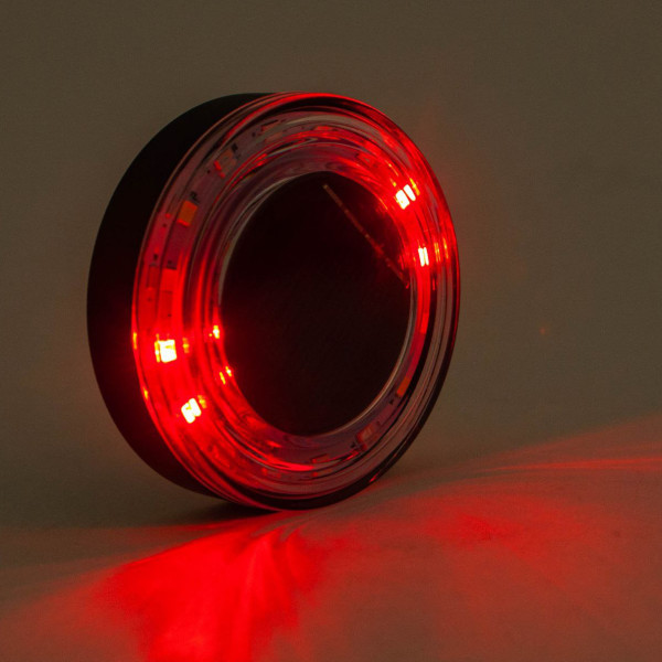 Стоп HYD-085-SMD(RGB), солнечная батарея, Waterproof, Li-Ion аккумулятор, ЗУ Type-C