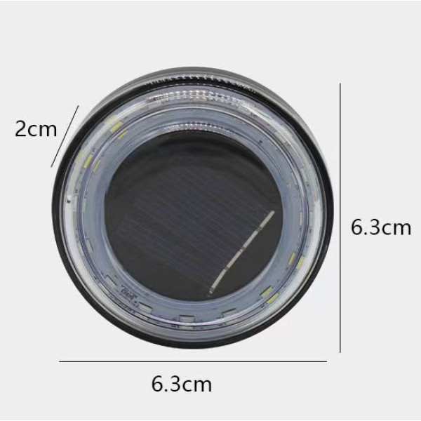 Стоп HYD-085-SMD(RGB), солнечная батарея, Waterproof, Li-Ion аккумулятор, ЗУ Type-C