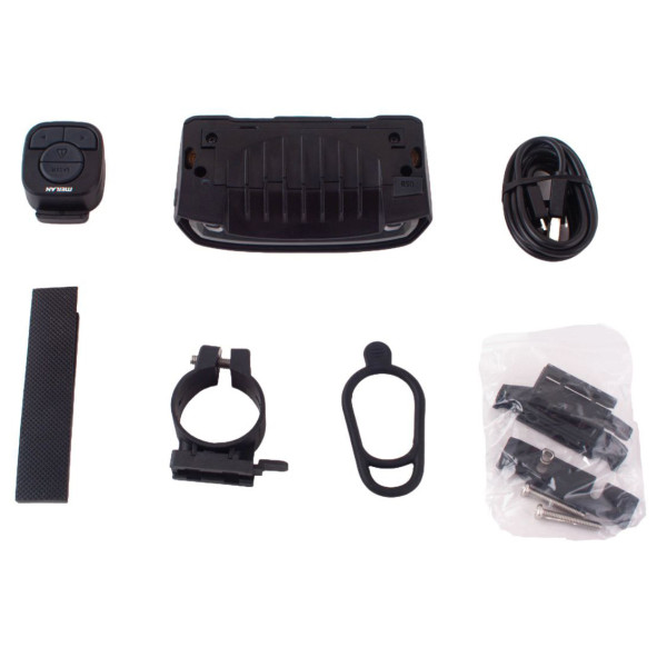 Велосипедний Стоп Поворот Meilan X5 З Дистанційним Пультом LED-USB Лазерні Смуги Датчик Світла Та Гальма