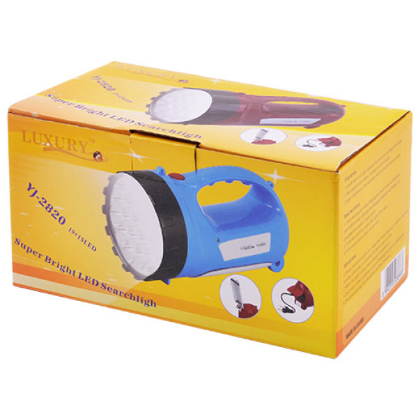 Ліхтар Портативний Luxury 2820 1W+15LED Вбудований Акумулятор ЗУ 220V Ліхтар Портативний Luxury 2820 1W+15LED Вбудований Акумулятор ЗУ 220V