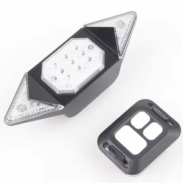 Велосипедна Стоп Мигалка LY-6700 із зазначенням поворотів